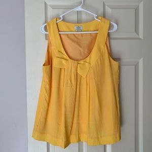 Kate Spade Live Colorfully Yellow Top